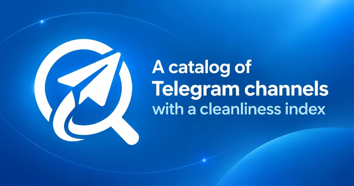 Telegram Channel Catalog with Statistics